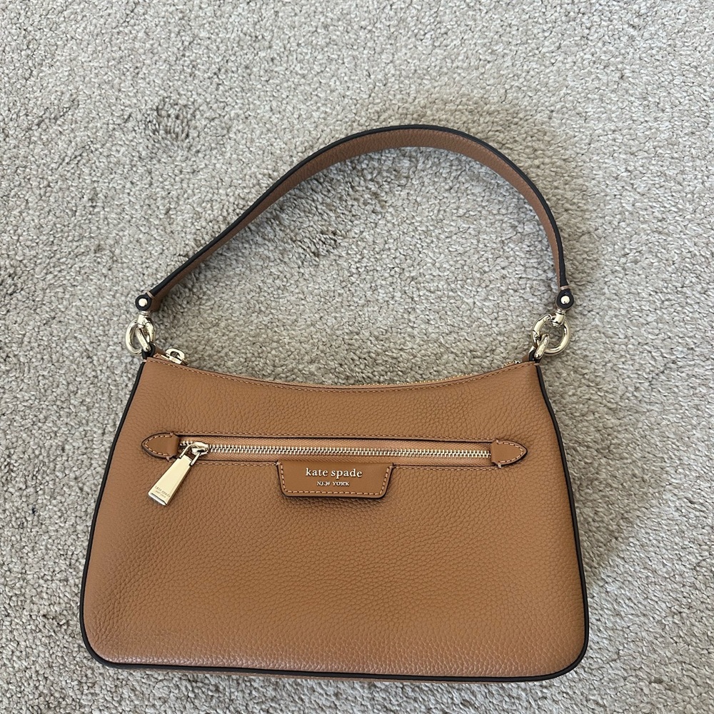 Kate Spade Brown Leather Shoulder Bag